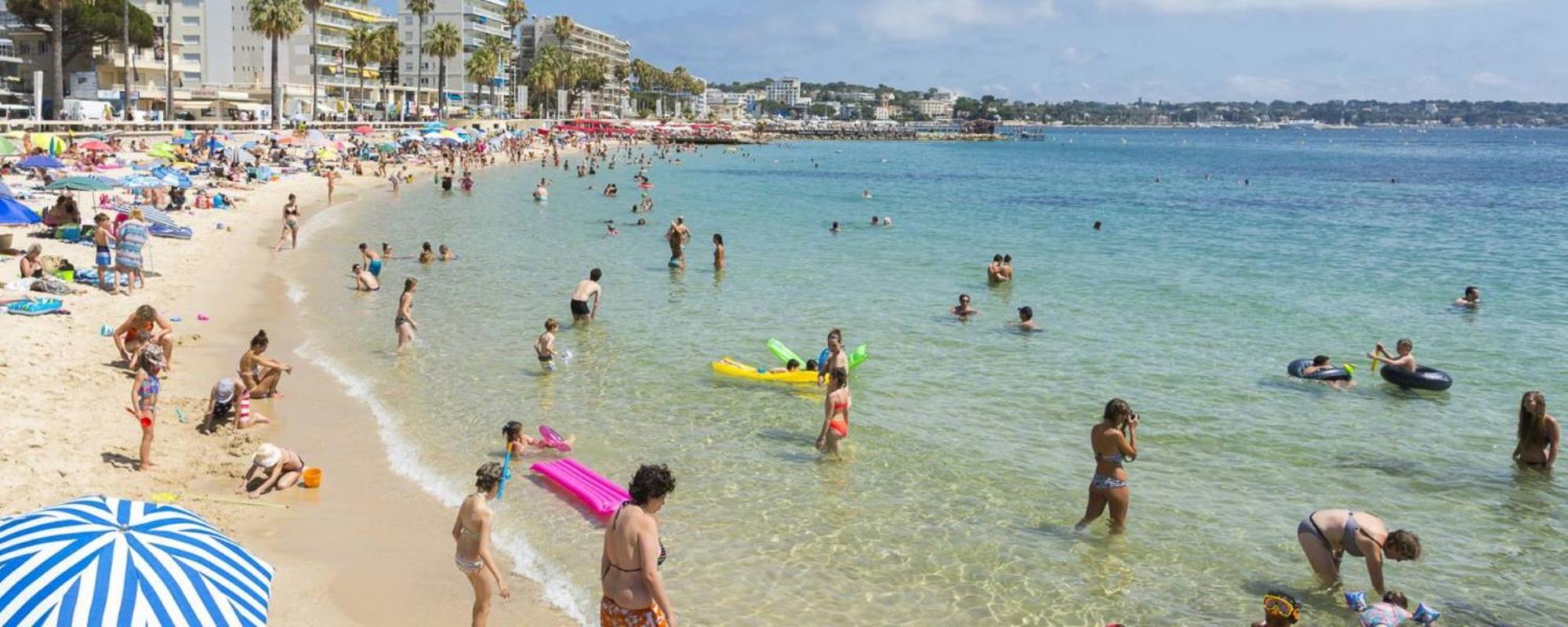 אנטיב Beachside Apartment With Pool & Garden In Juan Les Pins מראה חיצוני תמונה